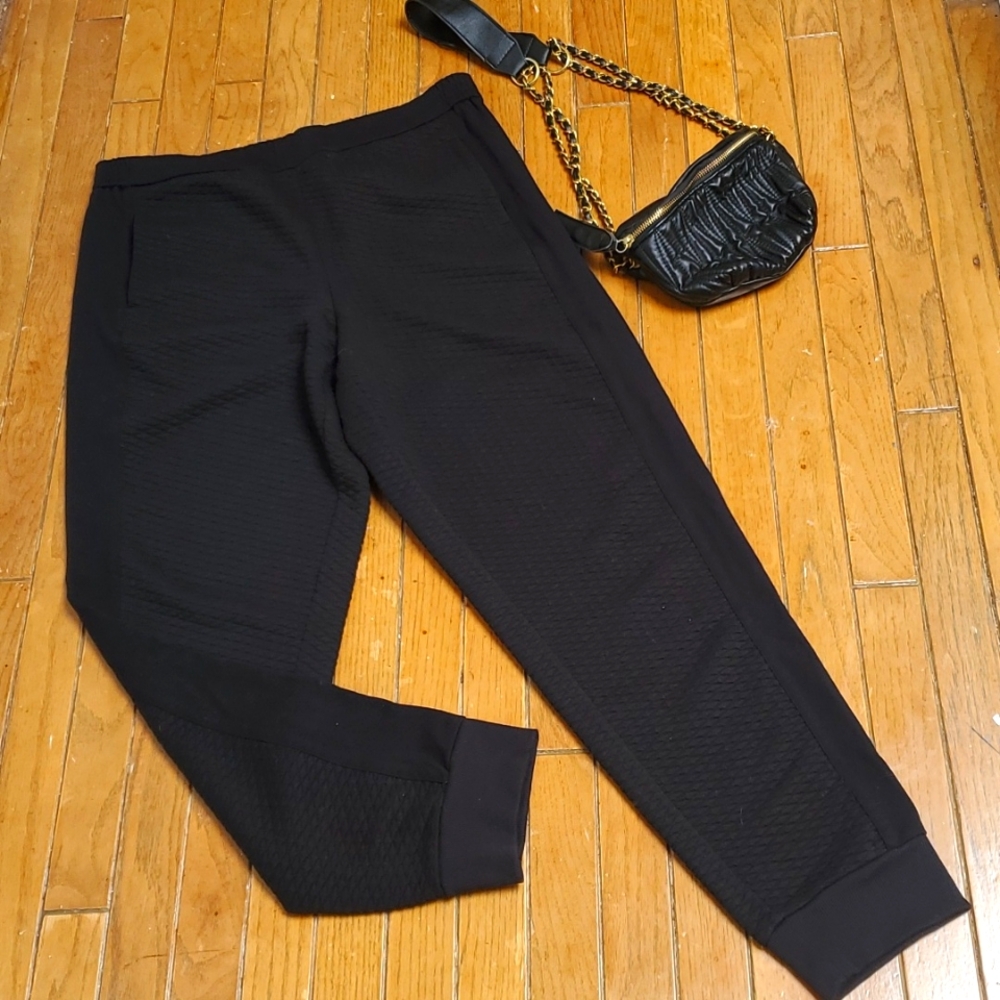 BCBGMaxAzria Vintage Brooks Comb Joggers Sweatpant Size L